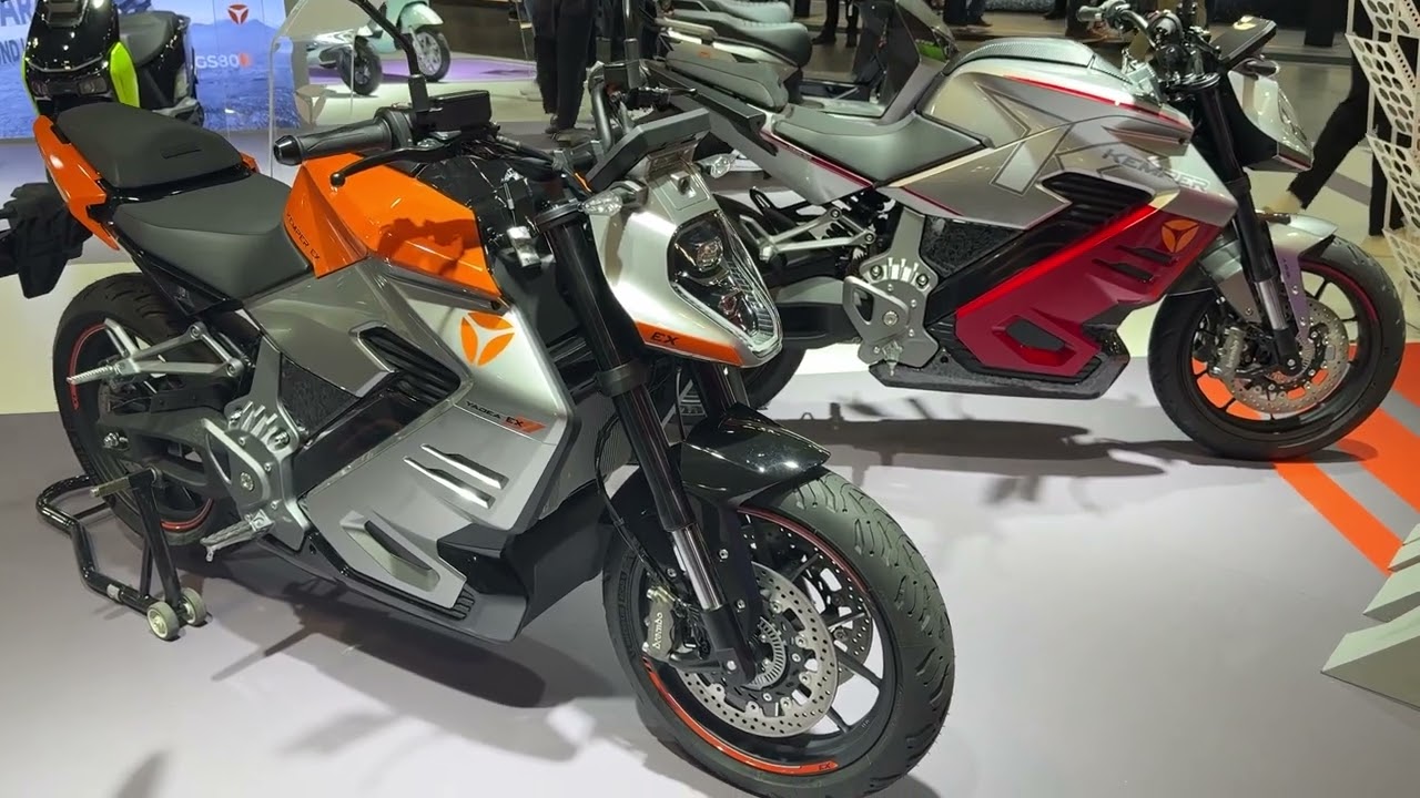 New Yadea Kemper EX (2026) – The 10-Minute Charge Electric Supernaked! | Walkaround EICMA