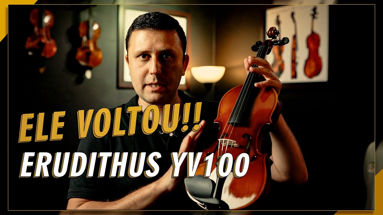 VIOLINO ERUDITHUS I O MELHOR PARA INICIANTES YV100
