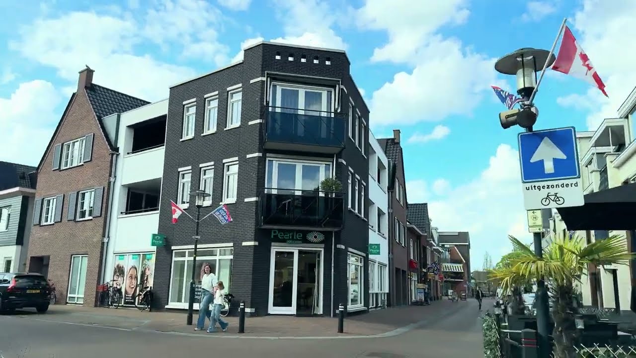 Snelle rit door Wierden &ndash; klein dorp in Overijssel (iPhone 16 Pro 4K)