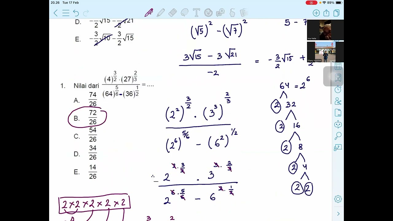 Belajar TKA Matematika 1_Ima