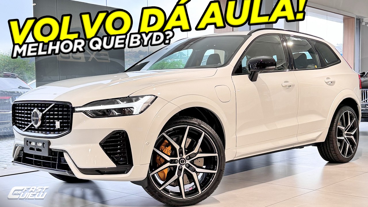 NOVO VOLVO XC60 POLESTAR 2024 COM TRAÇÃO INTEGRAL FAZ 30 KM/L, MELHOR E +BARATO QUE BMW X3?