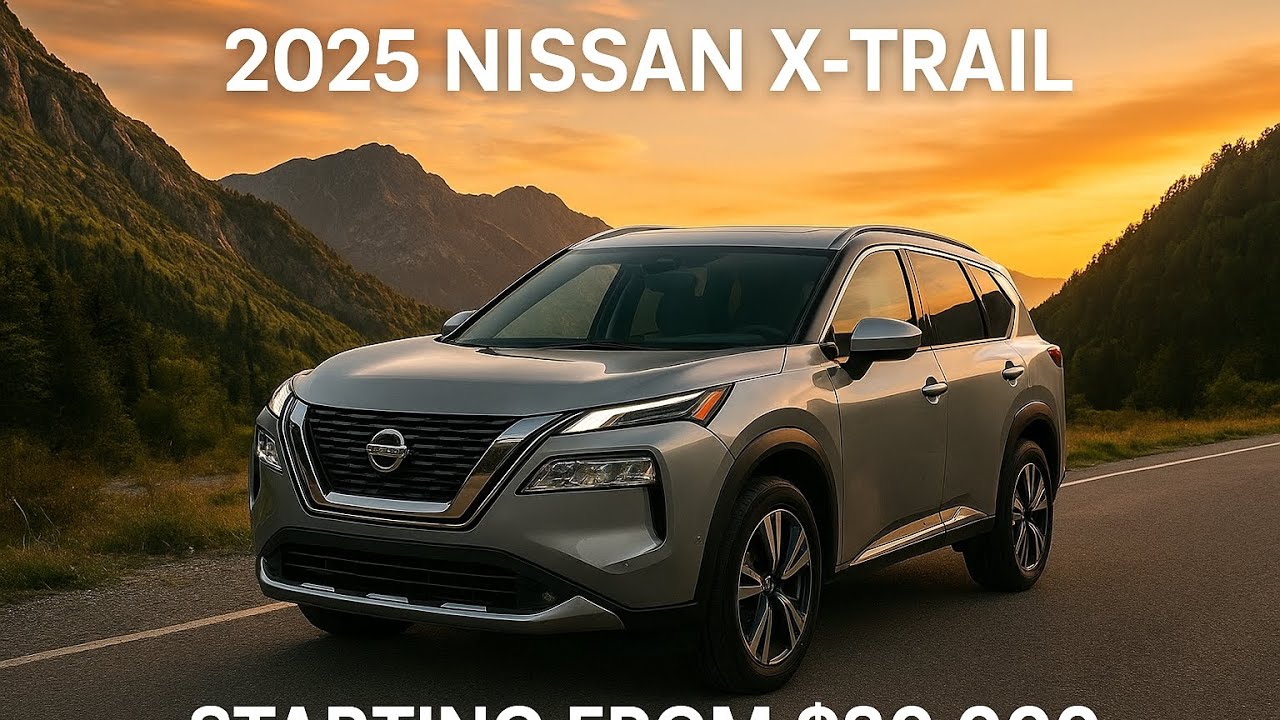 2025 Nissan X-Trail Test Drive – Full Review & Features!