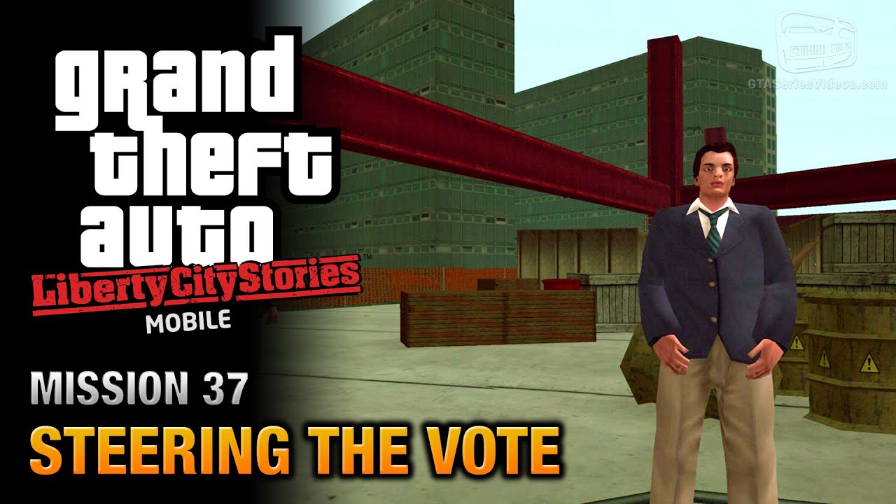 GTA Liberty City Stories Mobile - Mission #37 - Steering the Vote