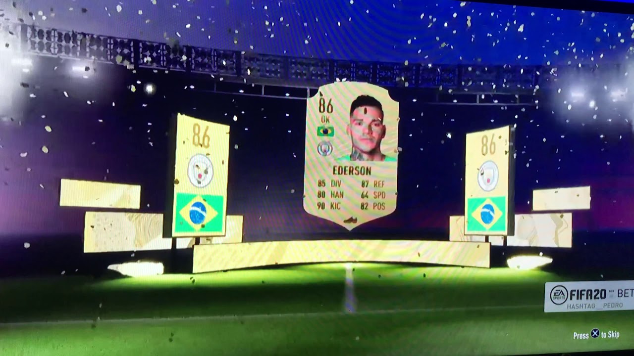 FIFA 20 WALKOUT ! My first walkout ! 86 rated !