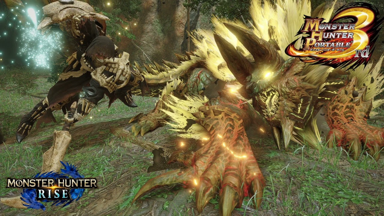 A Violent Flash of Light - Zinogre (MHR + MHP3rd)