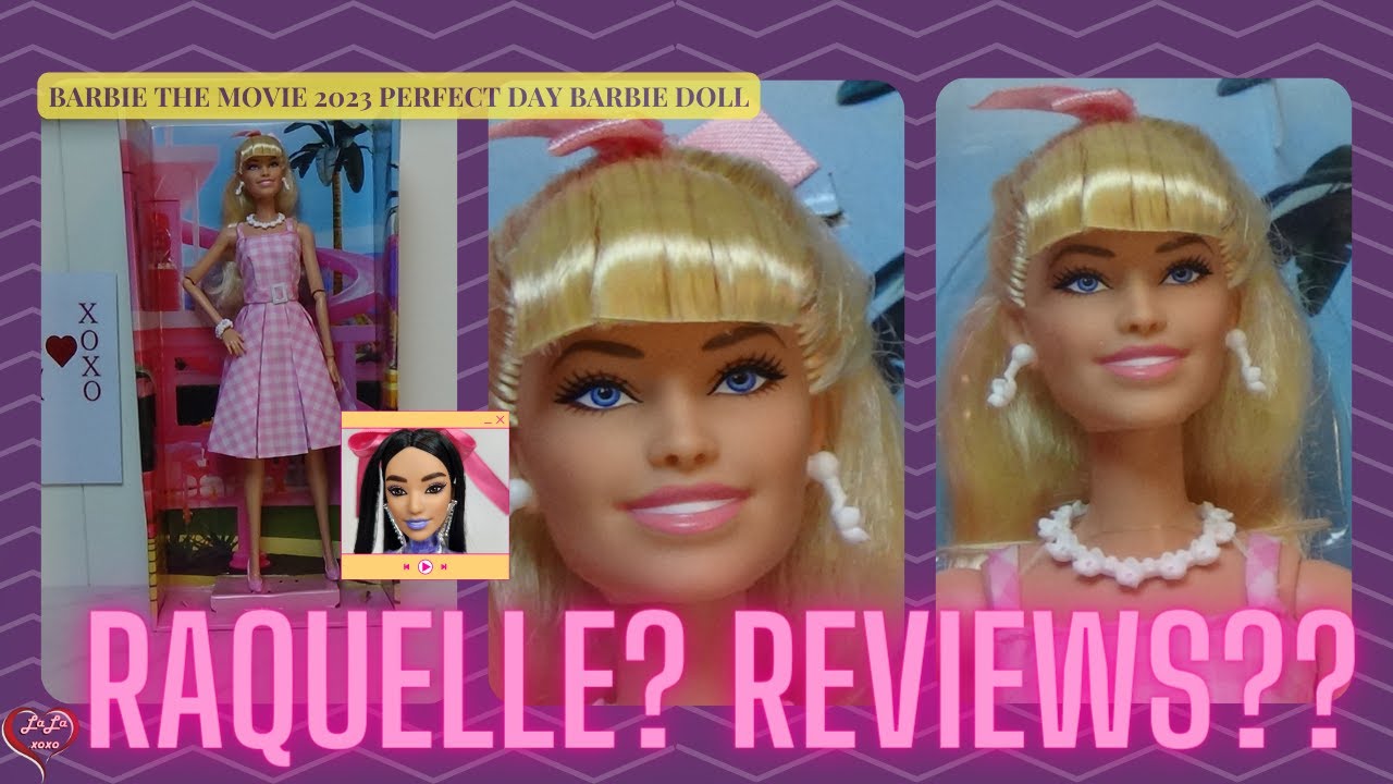 Raquelle Reviews: Barbie the Movie 2023 Perfect Day Barbie Doll HPJ96 Review