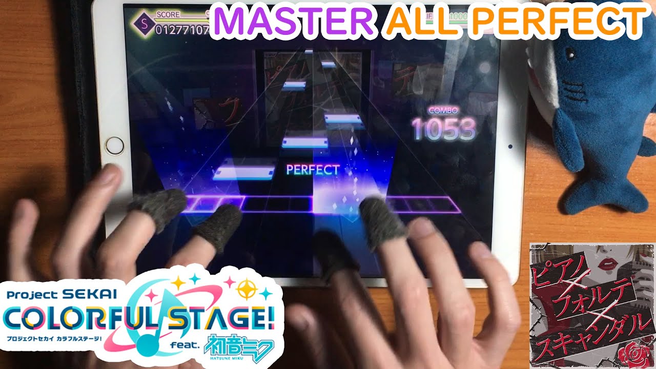 Project SEKAI - Virtual Singer Version - Piano&times;Forte&times;Scandal (Master 30 - ALL PERFECT!!) [60fps]