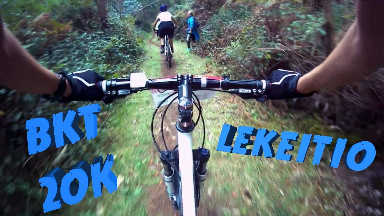 BIZKAIA KOPA TRAIL | LEKEITIO | TRAVES&Iacute;A MTB 20K | 2016 | BAJADAS