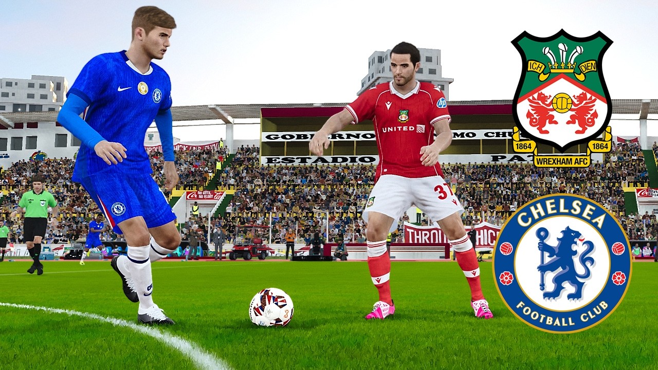 🔴WREXHAM vs CHELSEA ⚽ EMIRATES FA CUP 2025/26 ROUND 5 ⚽ FOOTBALL GAMEPLAY HD PES 2026