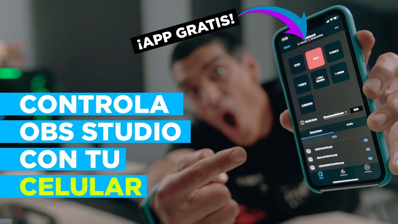 📲 MANEJA OBS Studio desde tu CELULAR 📲 ► ¿Mejor que Stream Deck?