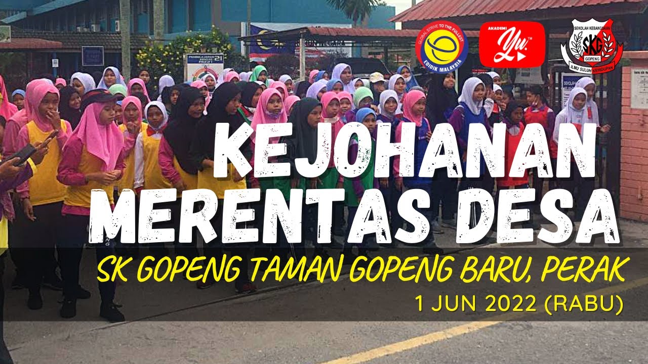 KEJOHANAN MERENTAS DESA PERINGKAT SEKOLAH SKGTGB 2022 | Rumah sukan mana agaknya yang menang?