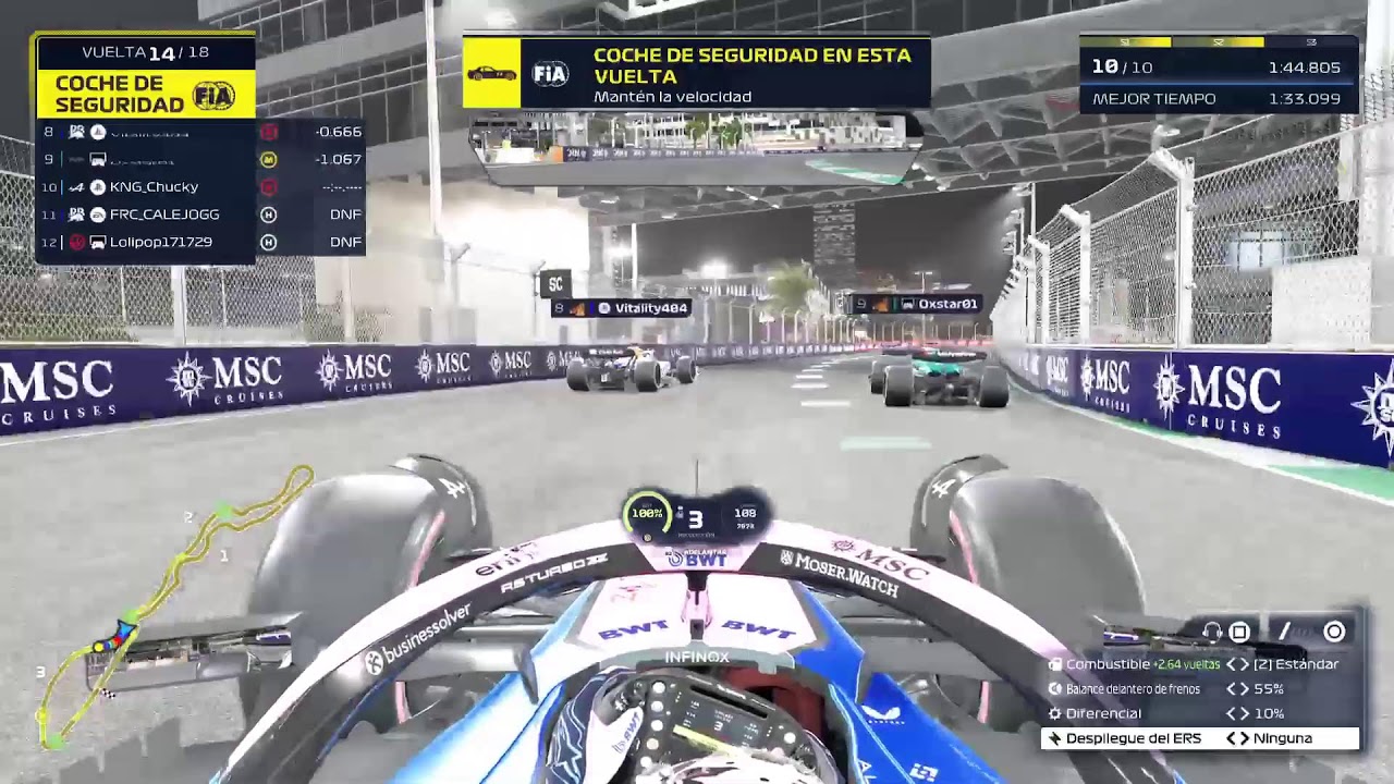 FRC F1 25 a limite, Arabia saudita 1er carrera aqui 🔥