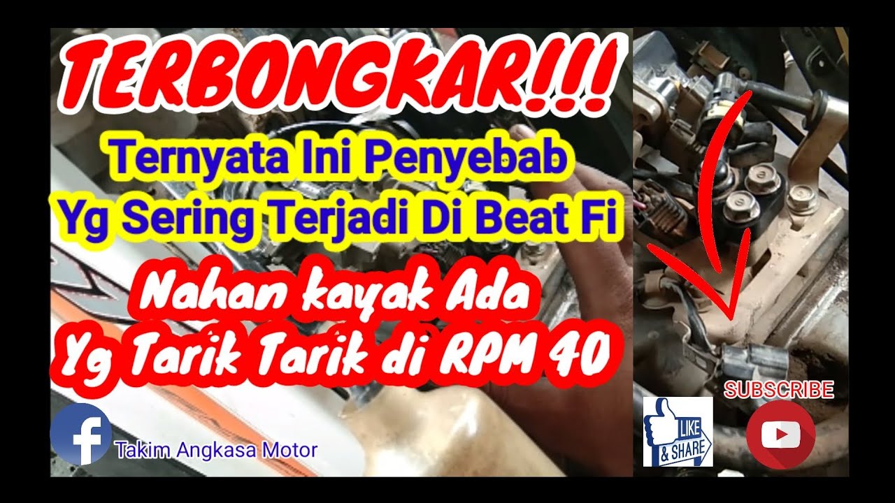 TERBUNGKAR!!! Ternyata Ini penyebab BEAT FI Nahan Kyak ada yg Tarik-tarik di RPM 40