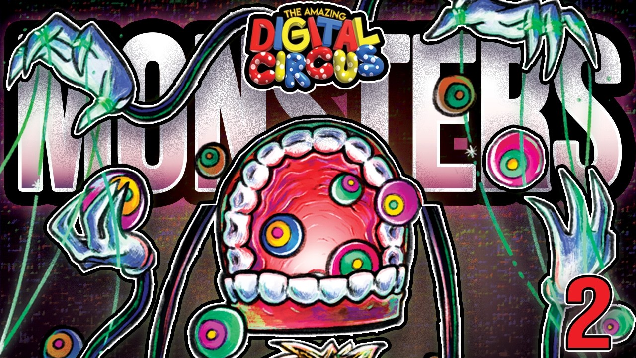 Designing EVEN MORE HORRIFIC Abstracted Forms for The Amazing Digital Circus Cast (Part 2)