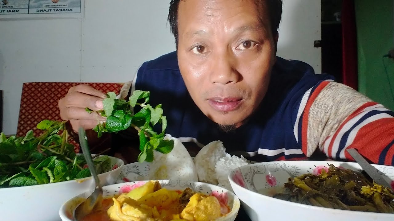 Arsa leh Alu kan ][ Pudina leh Ṭiau an tlâk ][ MUKBANG
