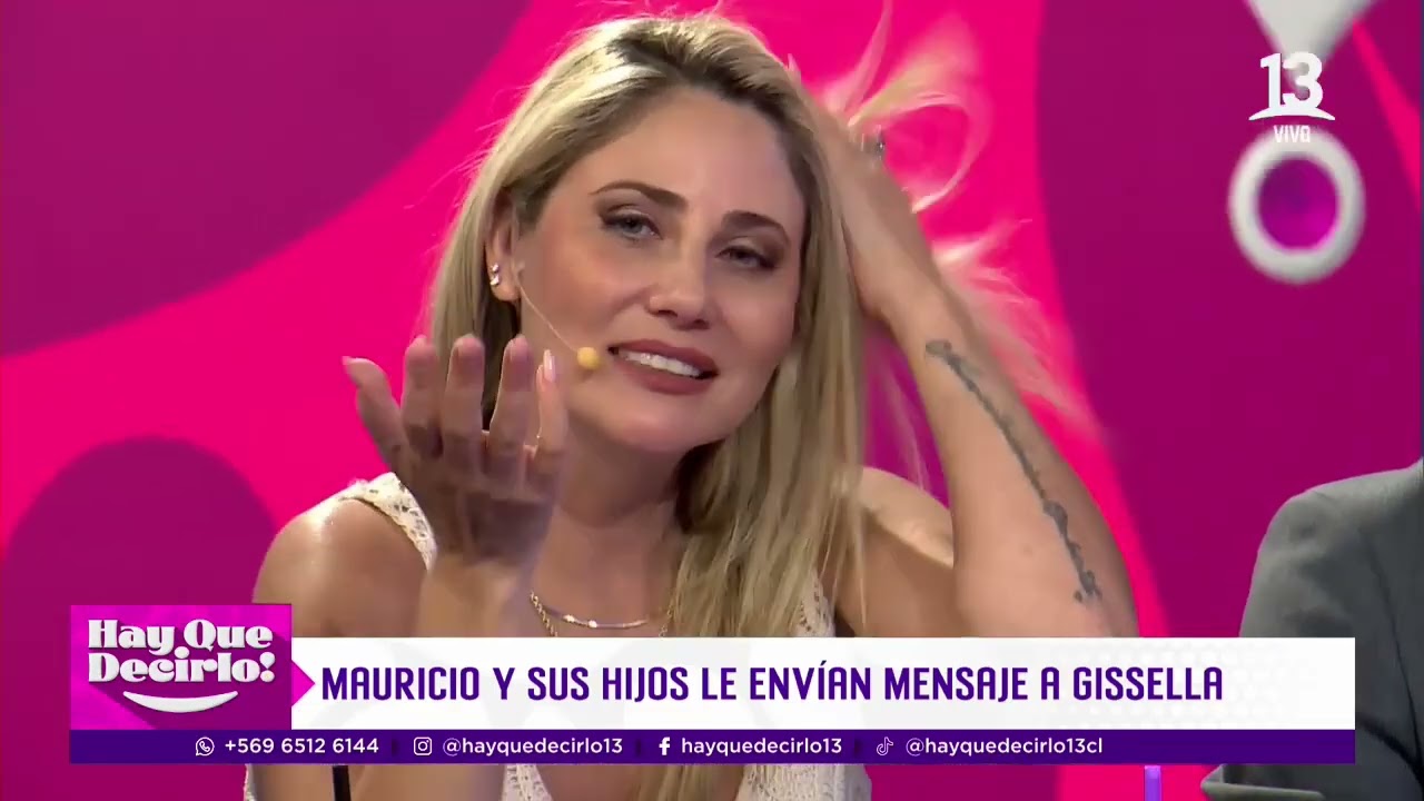 Mauricio Pinilla y sus hijos sorprenden a Gissella Gallardo | Hay Que Decirlo | Canal 13