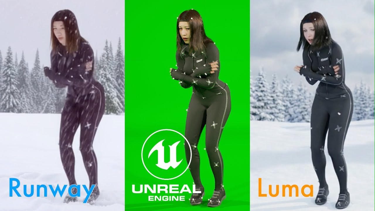 Unreal Engine 5 MetaHuman x Generative AI Part 2 | Runway and Luma Video to Video