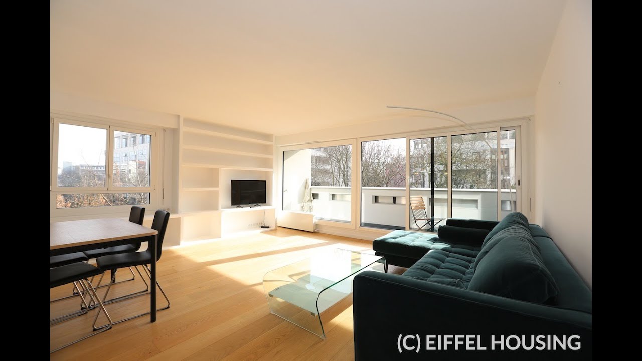 Avenue du Maréchal Juin - Boulogne Billancourt - 99 sqm (+15 sqm terraces) - 3BR - furnished