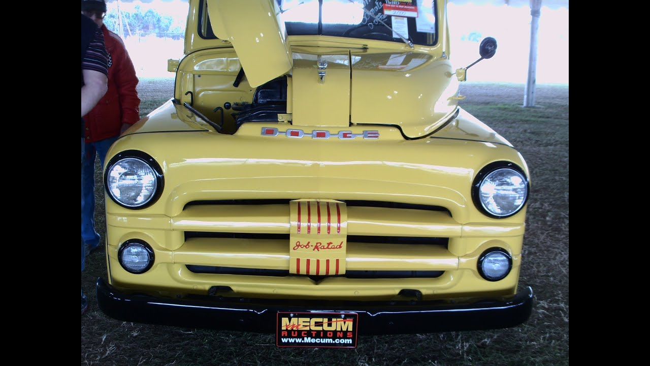 1952 Dodge Half Ton Truck Yel KissimmeeAuctionA012514