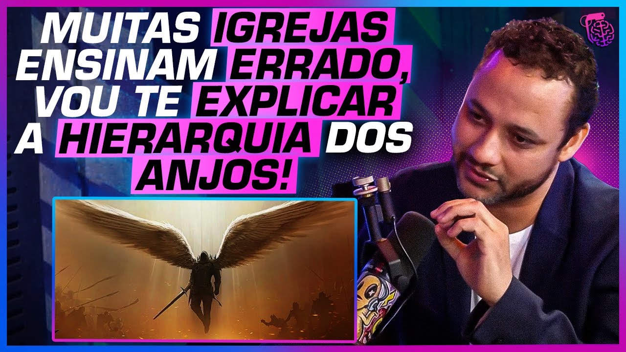 TEÓLOGO dá AULA COMPLETA sobre a HIERARQUIA e FUNÇÕES dos ANJOS - RAFAEL BRITO