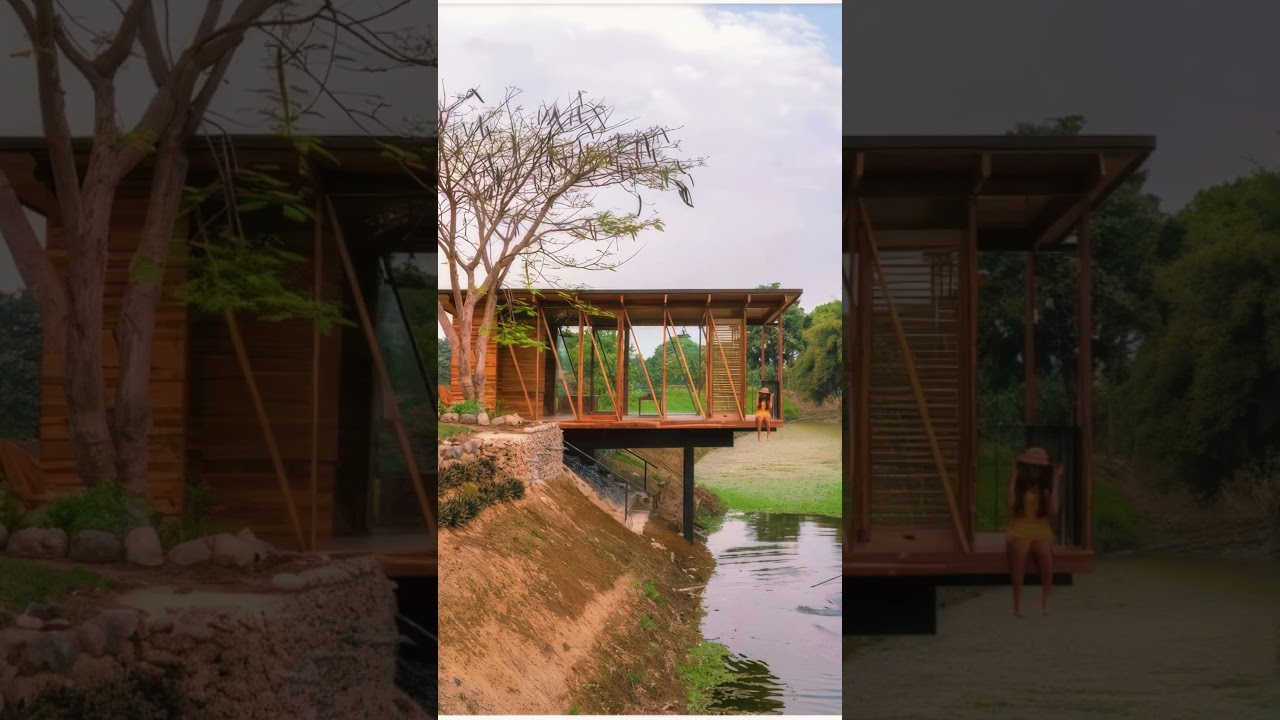 CASA de PILOTIS em TERRENO INCLINADO?  #ideiasparacasa #casa #topografia #terrenos