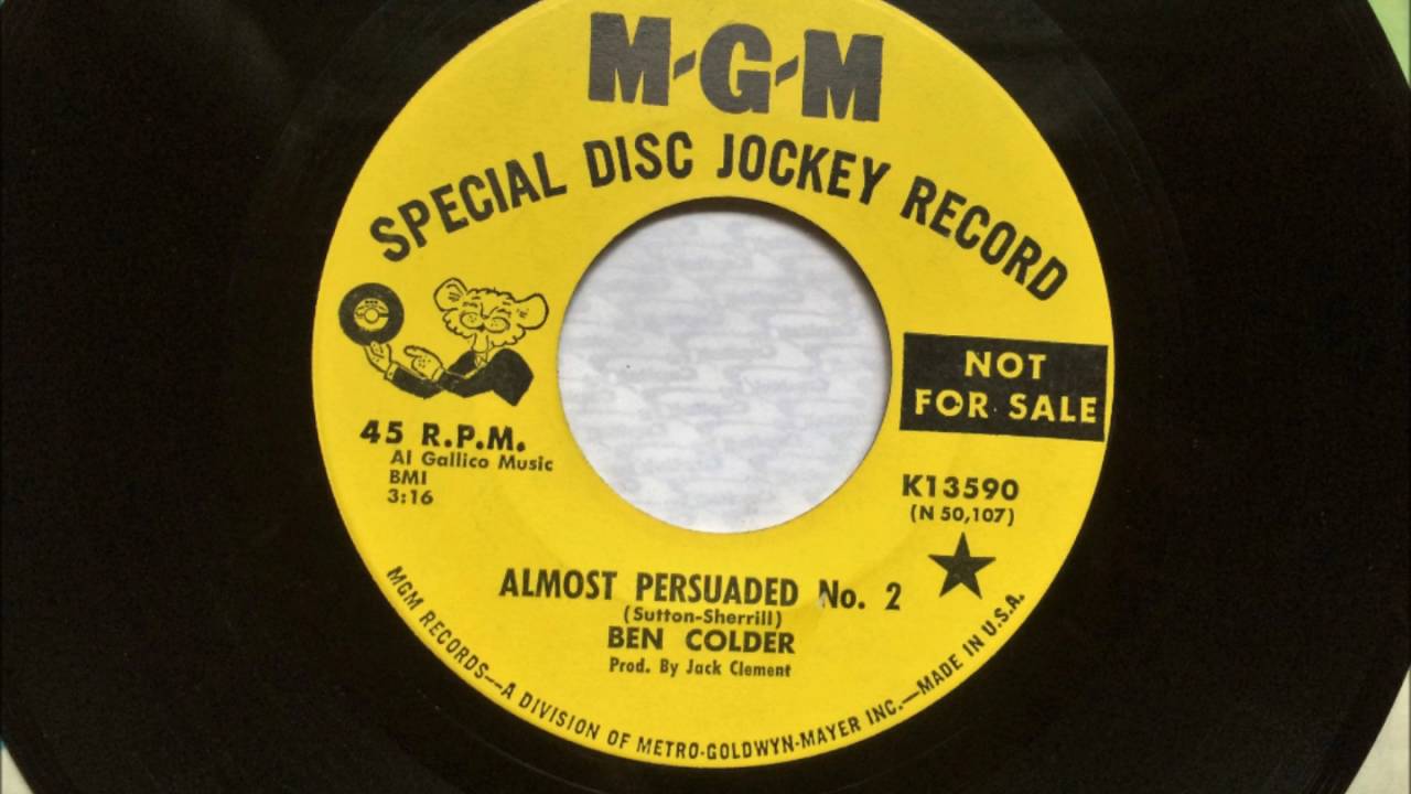 Almost Persuaded No  2 , Ben Colder , 1966