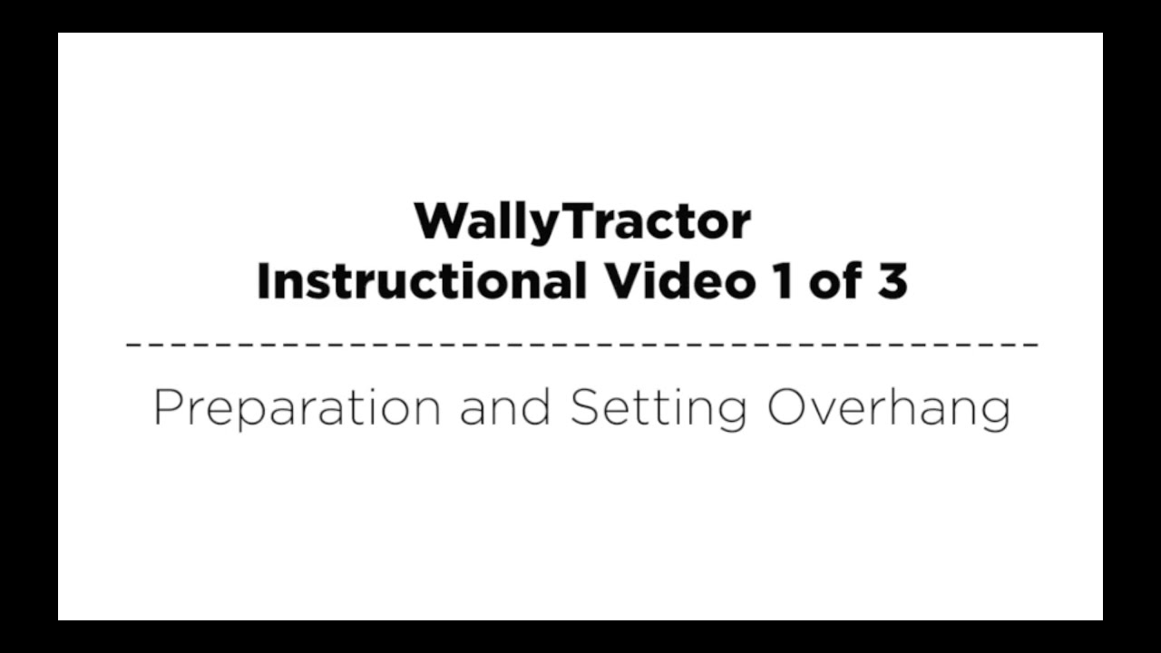Серия обучающих материалов WallyTractor v2.2 - 1 из 3