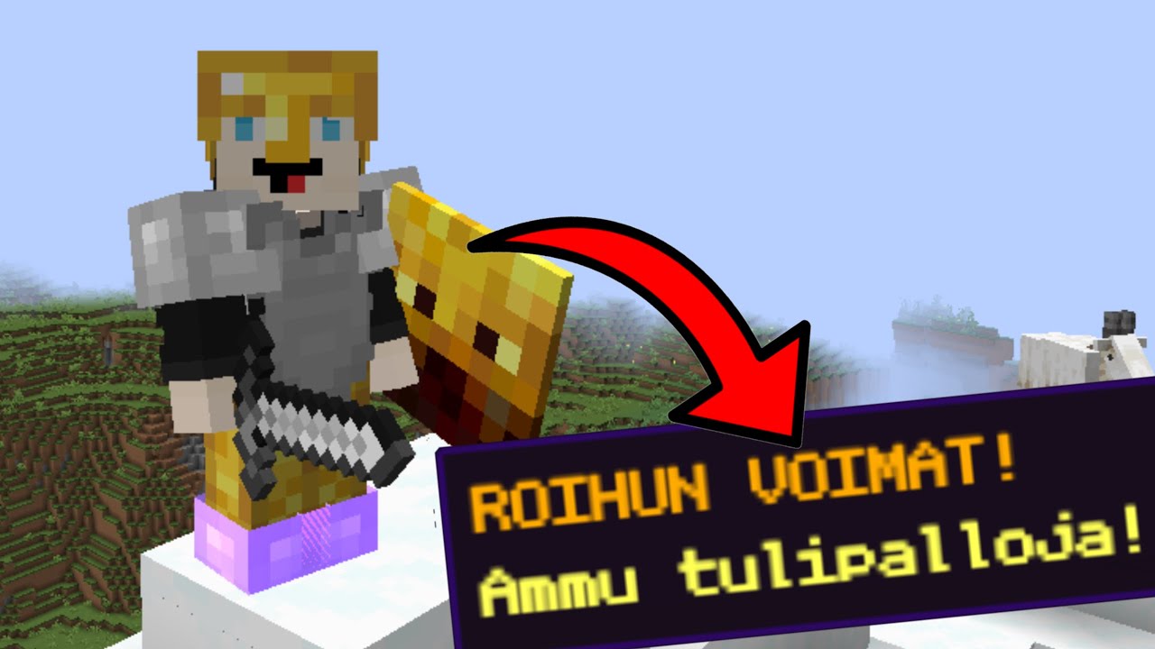 Minecraft, MUTTA voin VARASTAA mobien voimia!!