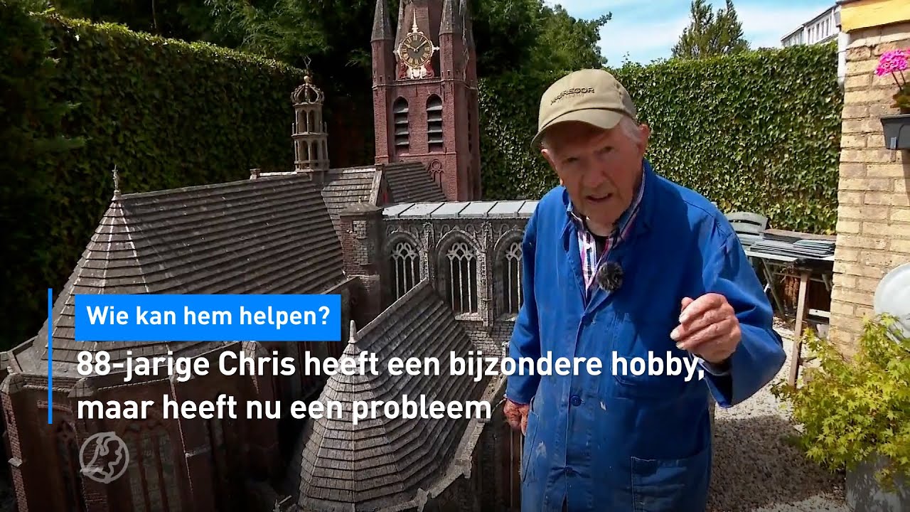 Chris (88) heeft bijzondere hobby, maar heeft nu een probleem... 🥹 | Hart van Nederland