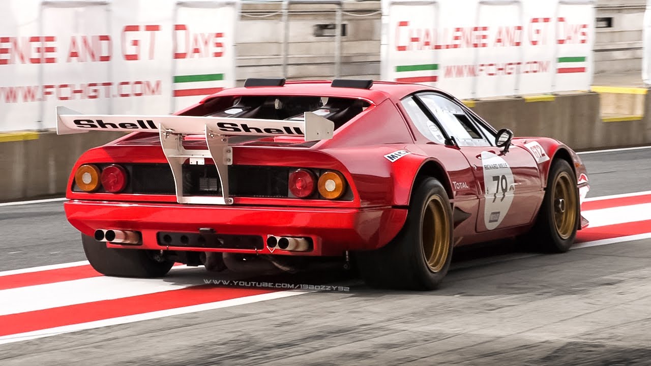 1980 Ferrari 512 BB 'Competizione': Flat-12 Engine Sound + OnBoard at Red Bull Ring!