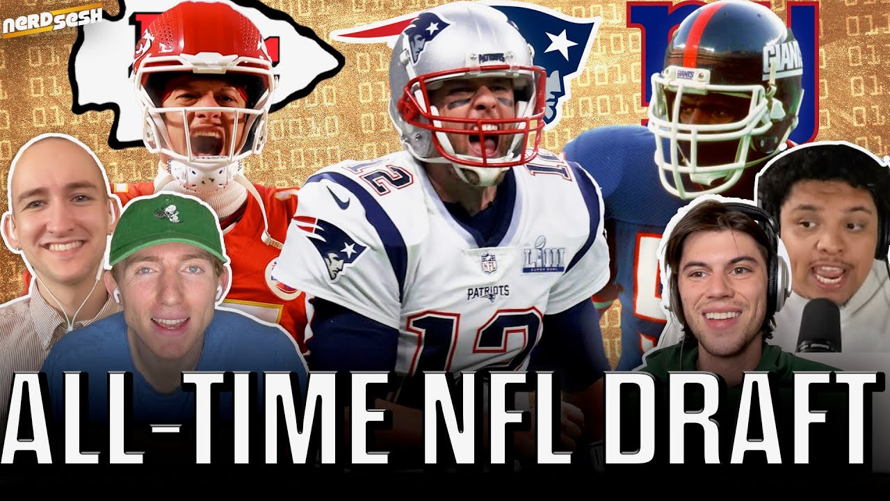 NFL All-Time Draft: Who can build the GOAT team? | Nerd Sesh x Theo Ash x Joel Moran