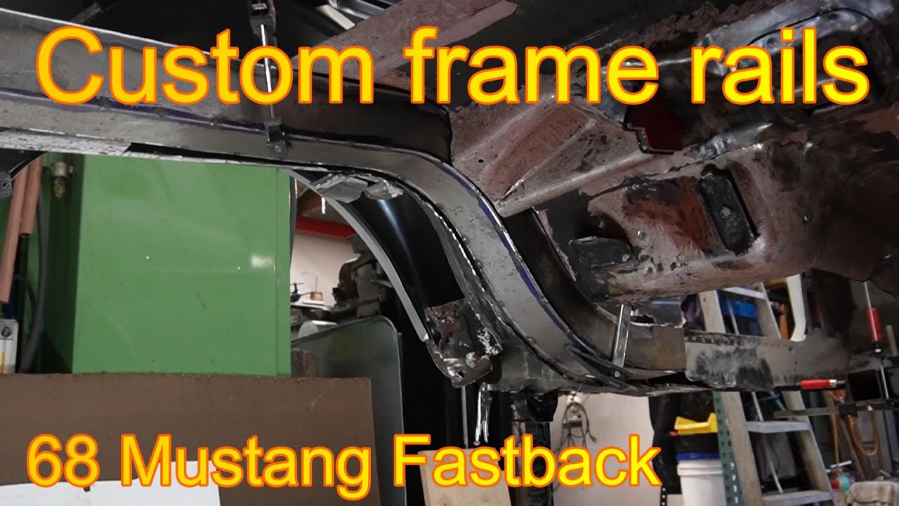 68 Mustang Custom Frame Rails  Fastang Ep13