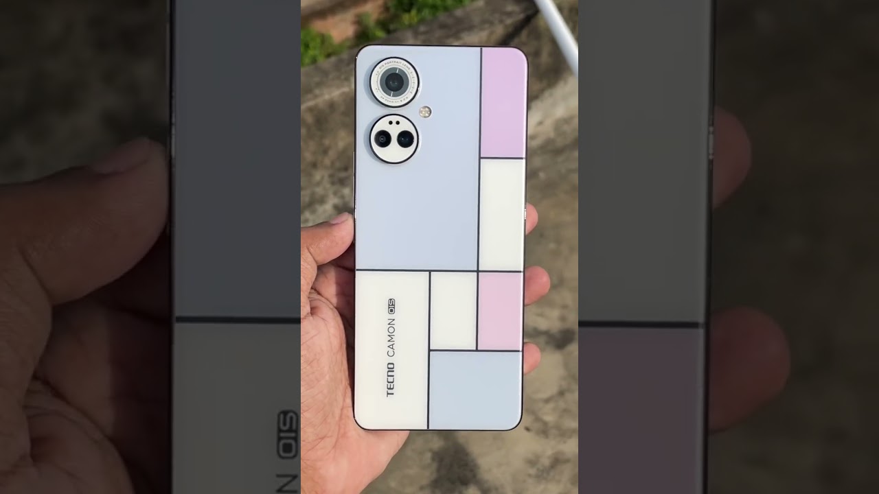 first impression of Tecno Camon 19 Pro Mondrain Edition Color changing Phone....