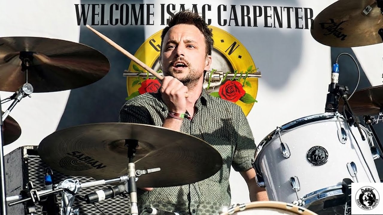 Isaac Carpenter NEW Guns n Roses drummer 2025