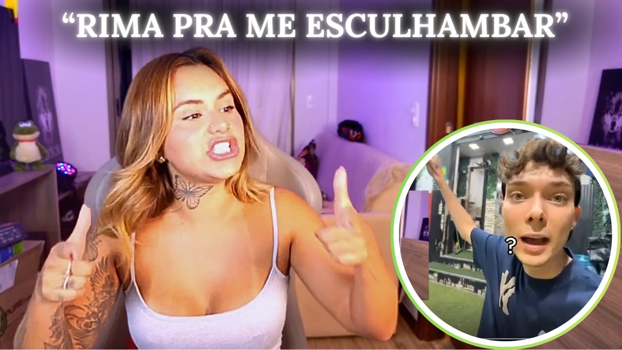 NICOLE REIS FAZ SUA PRIMEIRA LIVE E DESCOBRE QUE KOSKY FALOU MAL DELA PRO FONTINNELE | Pt.2