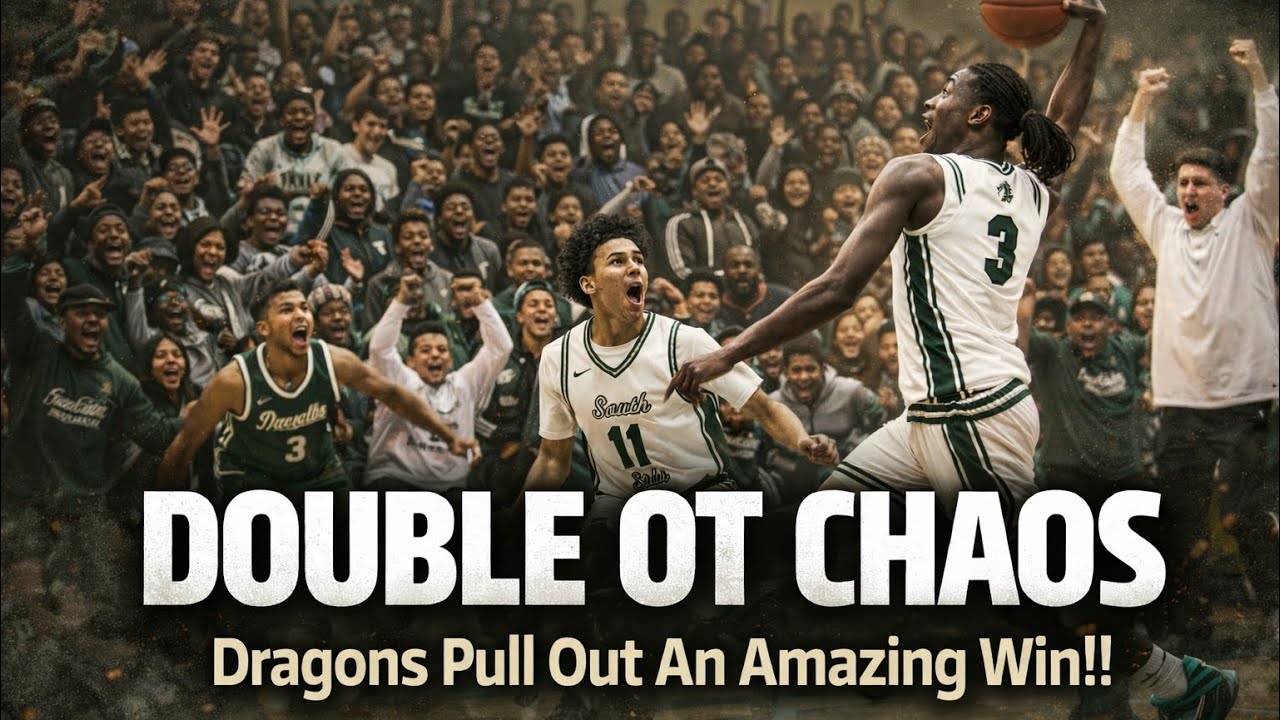 INSTANT CLASSIC | 🏀 DRAGONS Escape with a WIN vs Clayton Greyhounds in Double OT  