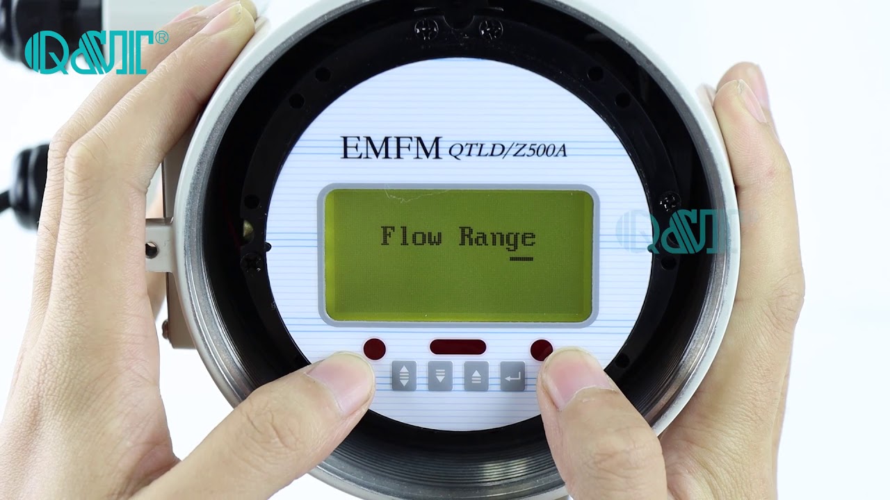 How to set main parameters of magnetic flow meter