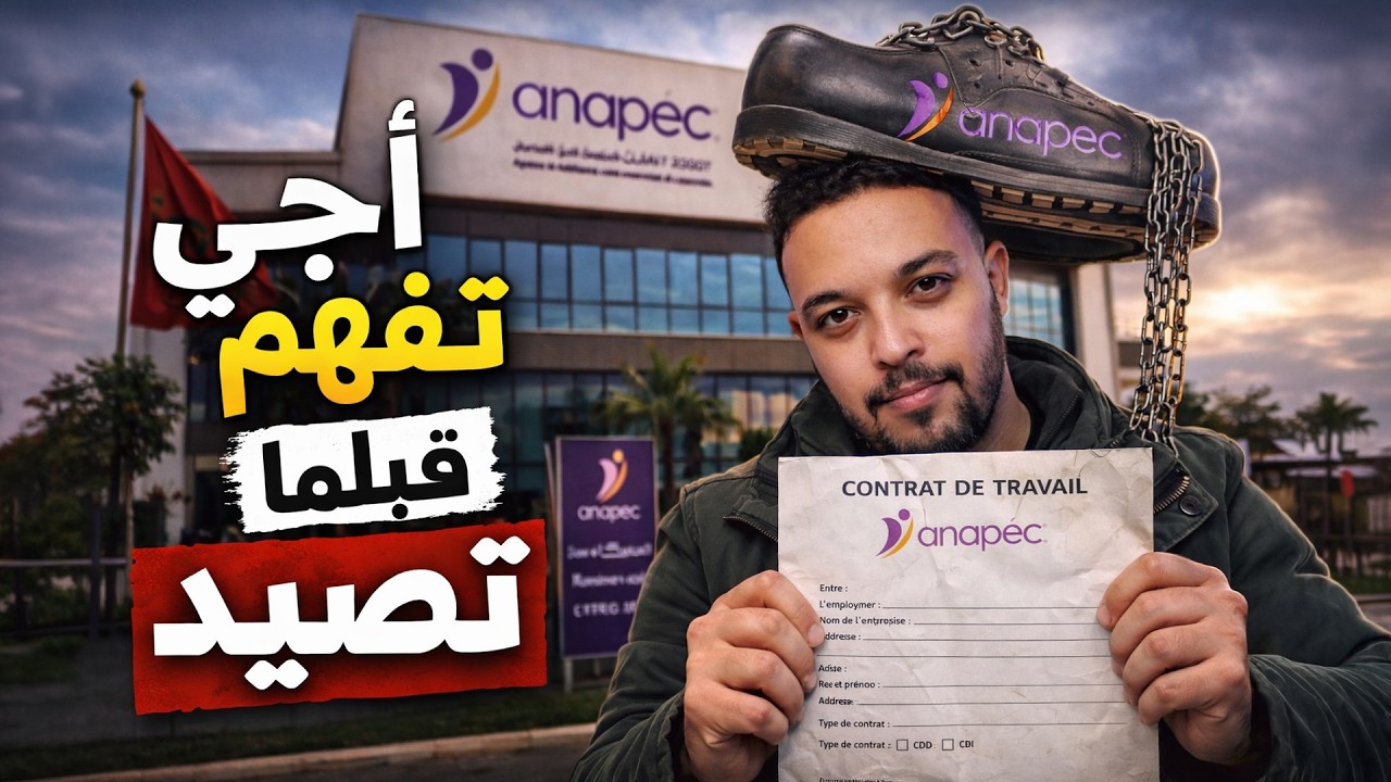 قبل ما تصيد فالكونطرا أنابيك ANAPEC أجي تفهم أشنو هي