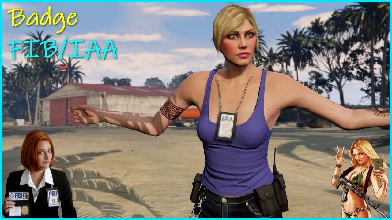 Бейджик FIB/ФБР/ФРБ в Gta Online🔥Как получить? 🎀