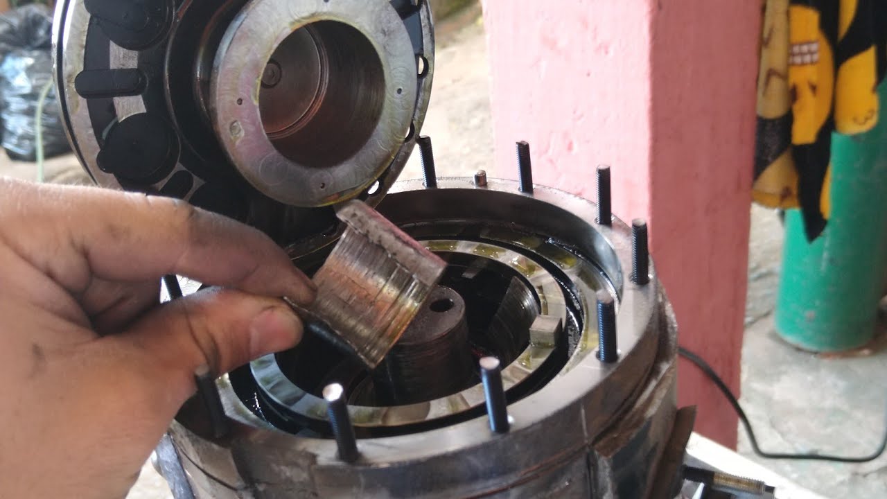VRF Hitachi Com Alarme P-17, Compressor E656DHD Com Desgaste Mecânico Parte 1.