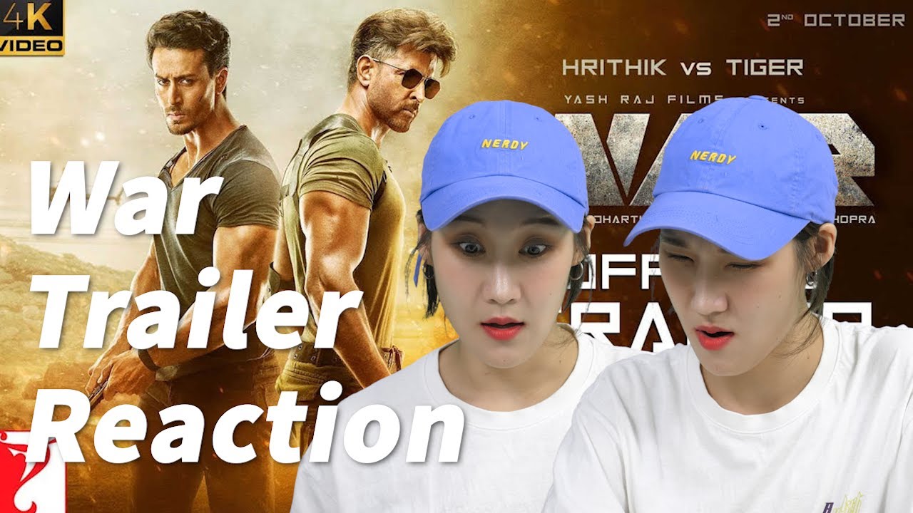 War Trailer Reaction by Korean actress | Hrithik Roshan | Tiger Shroff | Vaani Kapoor