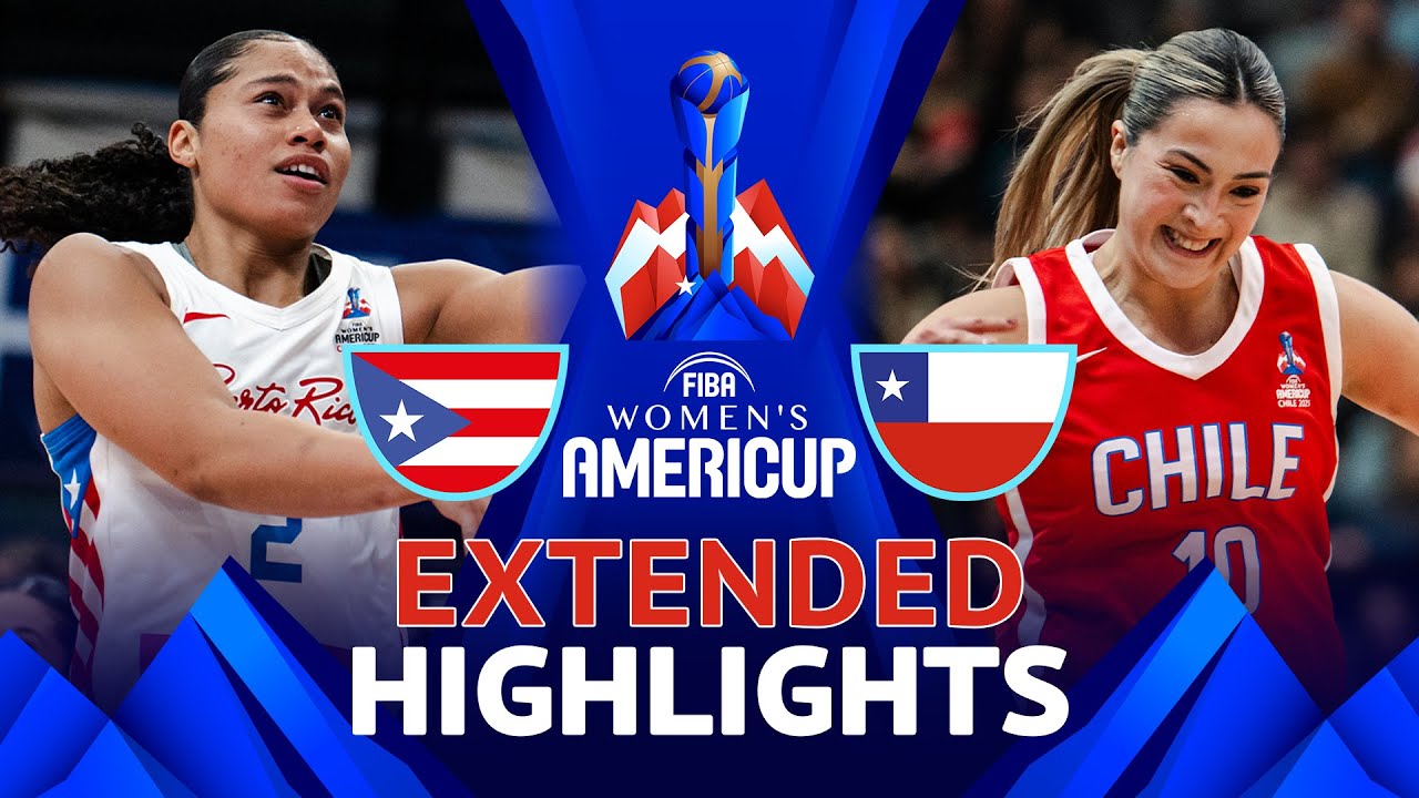 Puerto Rico 🇵🇷 vs Chile 🇨🇱 | Extended Highlights | FIBA AmeriCup Women 2025
