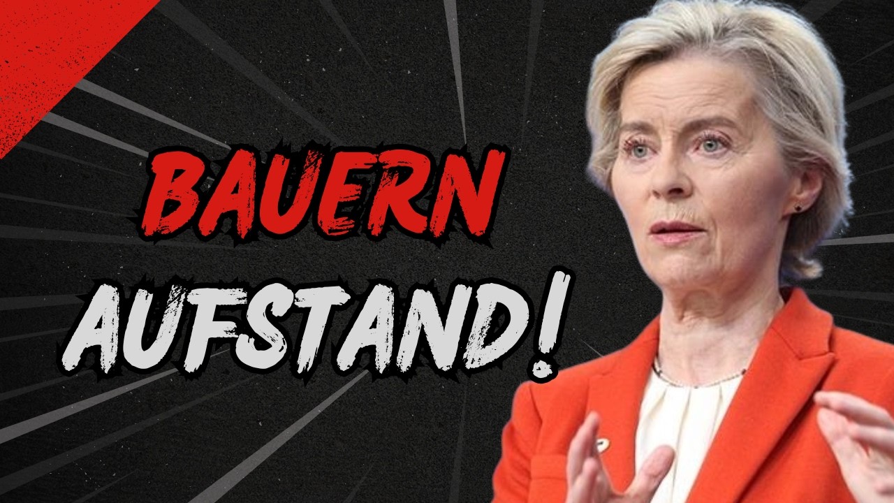 EU-Parlament von 10.000 Traktoren umzingelt – Bauernaufstand erschüttert Brüssel