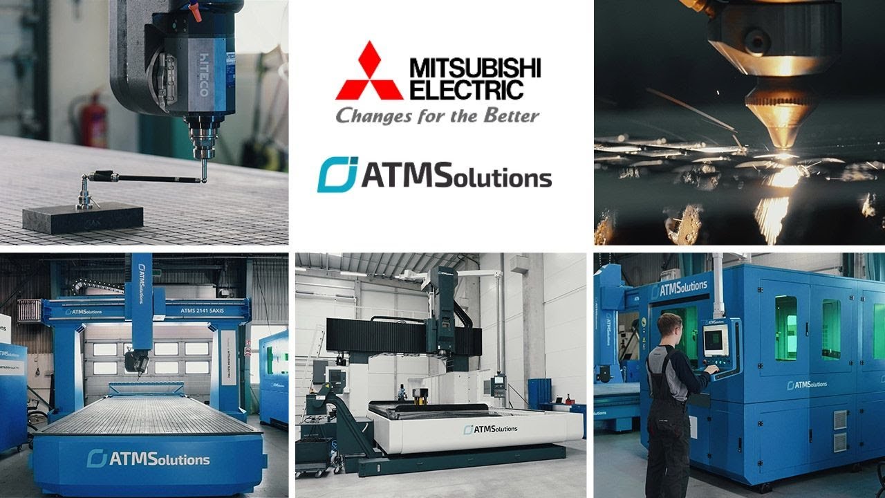 Produkcja maszyn CNC ATMSolutions/ The production of CNC machines ATMSolutions I Mitsubishi Electric