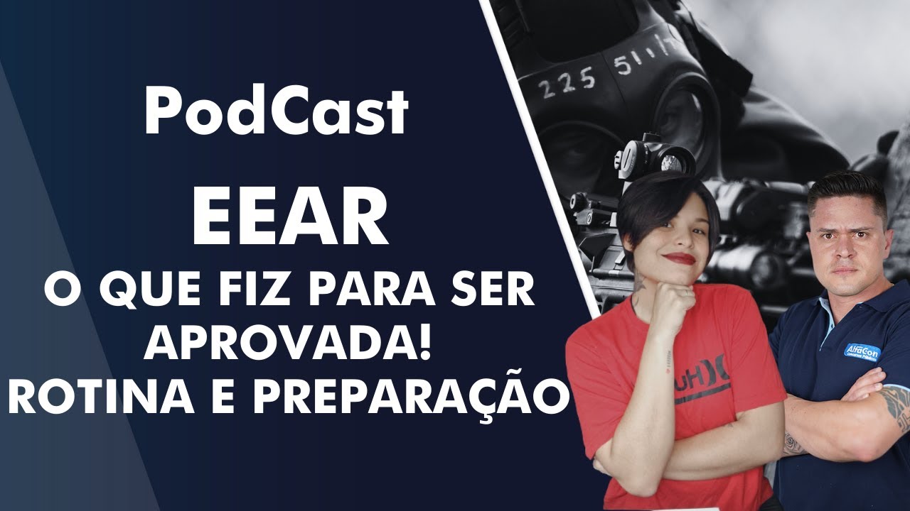 O que fiz para ser aprovada na EEAR - Rotina de prepara&ccedil;&atilde;o - Podcast AlfaCon