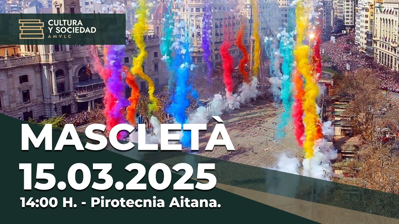 Mascletà 15 de Marzo: Pirotecnia Aitana | Fallas 2025 | Retransmisión en directo