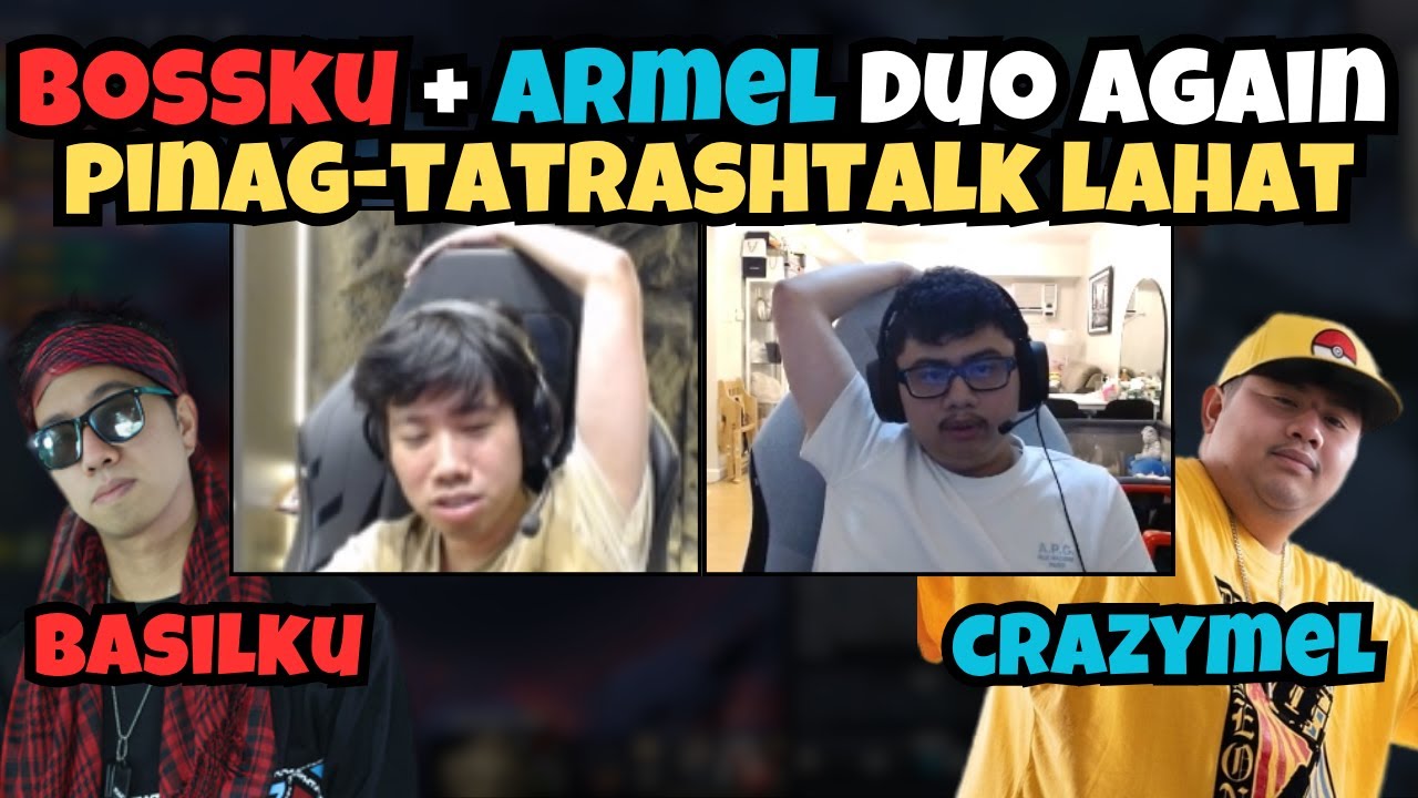 LAUGHTRIP UNLI TRASHTALK SA LAHAT | BOSSKU + ARMEL | DAMAY KAMPI PATI TEAM TEKLA