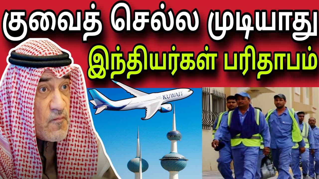 குவைத் செல்ல முடியாது 😲✈️😲| இந்தியர்கள் பரிதாபம் | kuwait tamil news | ziashanawaz |