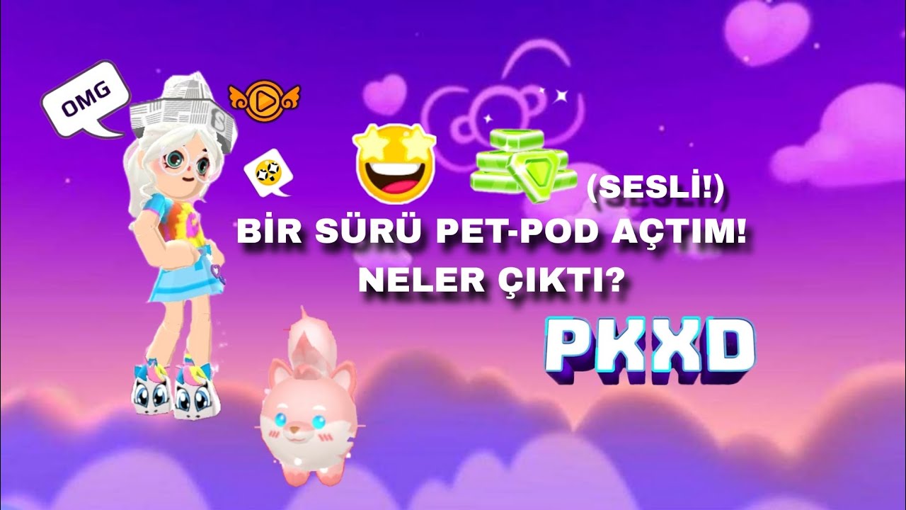 Bir sürü pet-pod açtım! #keşfetbeniöneçıkar #pkxd #000 #pkxdgameplay 