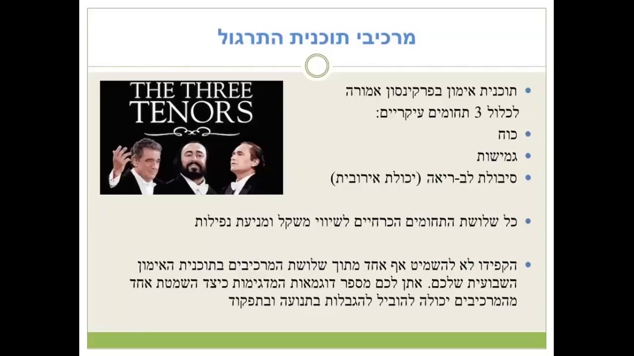 פעילות גופנית למתמודדים עם פרקינסון - יובל לויתן